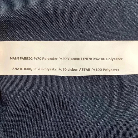 KENDI BOUTIQUE Navy Double Breasted Blazer Dress Size M - Picture 14 of 16